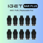 IGET Bar Plus Pod 6000 Puffs - Image 2