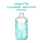 Spearmint – IGET Halo Vape Kit 3000 Puffs - Image 2