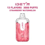 Strawberry Watermelon – IGET Halo Vape Kit 3000 Puffs