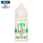 Mad Hatter I Love Salts Nicotine - Spearmint Gum Eliquid - 50mg - 30ml bottle - AUS