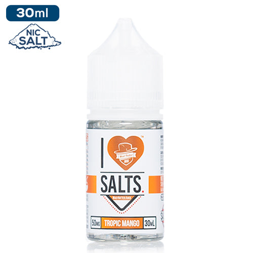 madhatter-I-love-salts-tropical-mango-50mg-01 Mad Hatter I Love Salts Nicotine - Tropic Mango Eliquid - 50mg - 30ml bottle - AUS - Image 1