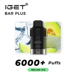 Melon Ice – IGET Bar Plus Pod 6000 Puffs - Image 2