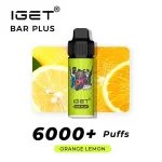 Orange Lemon – IGET Bar Plus 6000 Puffs