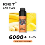 Pineapple Banana – IGET Bar Plus 6000 Puffs