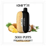 Pineapple Coconut – IGET Moon 5000 Puffs - Image 2
