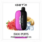 Pomegranate Kiwi Ice- IGET Moon 5000 Puffs - Image 2