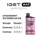 Strawberry Watermelon Ice – IGET Bar 3500 Puffs - Image 3