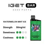Watermelon Mint Ice – IGET Bar 3500 Puffs - Image 3