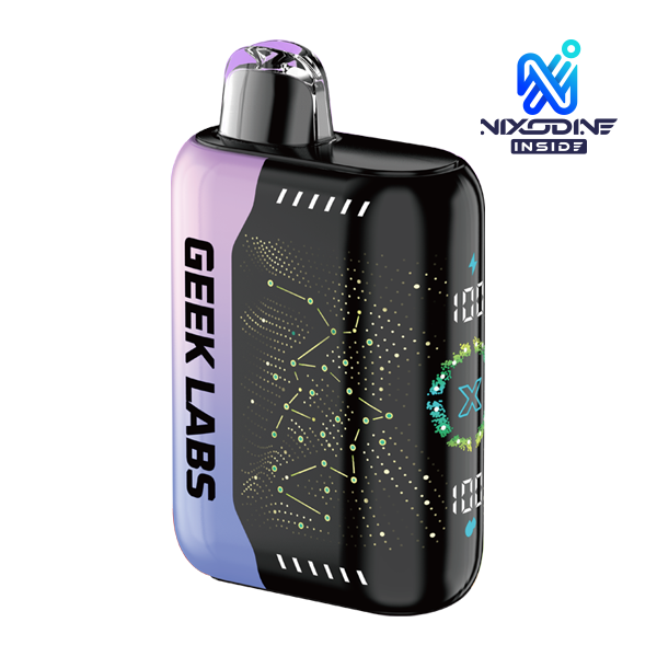 GE853C1__34118.1788978514.png Strawberry Kiwi Ice GEEK LABS Pulse X 50K Nixodine - Image 1
