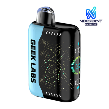 Blue Razz Ice GEEK LABS Pulse X 50K Nixodine