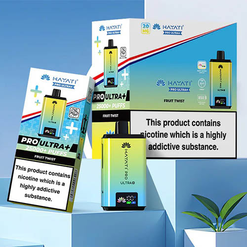 Hayati_Pro_Ultra___Plus_25000_Puff_UK.jpg Hayati Pro Ultra + Pod Vape 25000 Puffs 2% Nicotine - AUS - Image 1