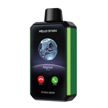 Halo Synix Rechargeable Pod Vape – 30,000 Puffs (5%) with Bluetooth & Smart Touch - 3 for 2
