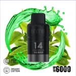 INTO V2 POD longJing Green Ice tea (Pod Only No Battery)