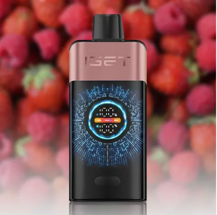 StrawberryRaspberry-1.webp IGET One 12000 Strawberry Raspberry - Image 1