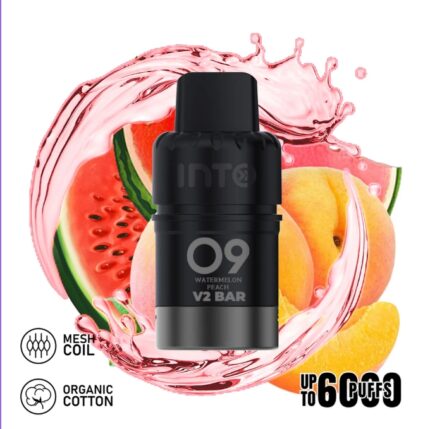 INTO V2 POD Watermelon Peach (Pod Only No Battery)
