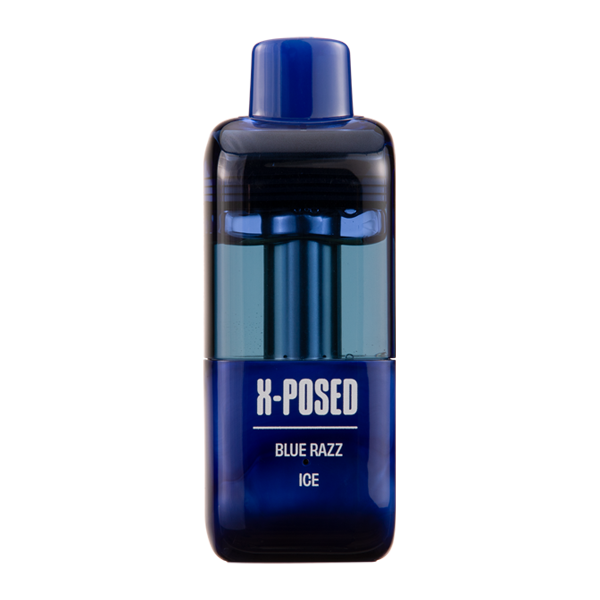 X-Posed_Blue-Razz-Ice_Disposable_600x600_e80e2094-3c87-4637-be4c-f72b2164346c__56173.1782936647.png Blue Razz Ice X-Posed 35K Disposable - Image 1