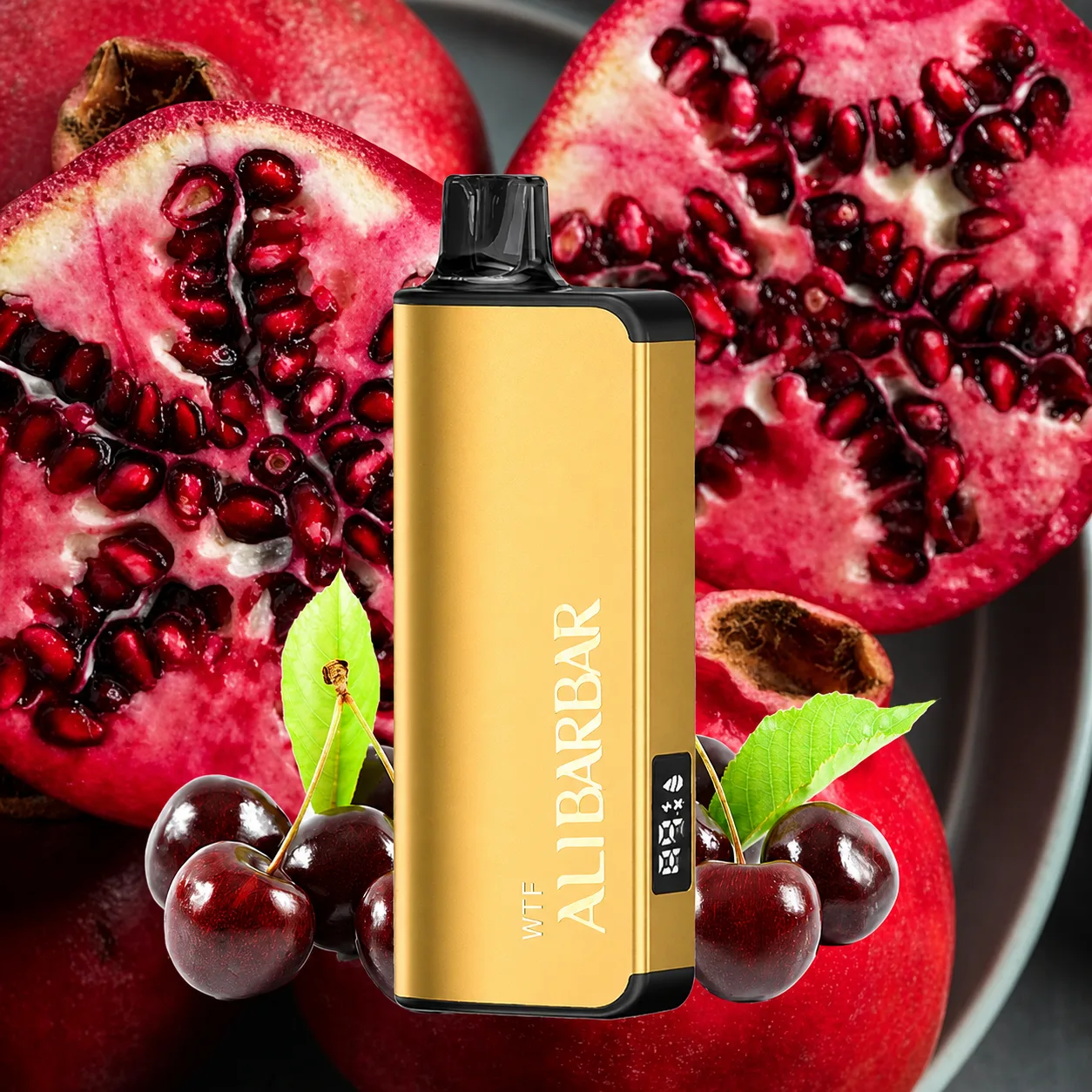 alibarbar-cherry-pomegranate.png.webp Alibarbar INGOT 9000 Cherry Pomegranate - Image 1