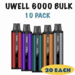 UWELL 6000 10 packs Bundle