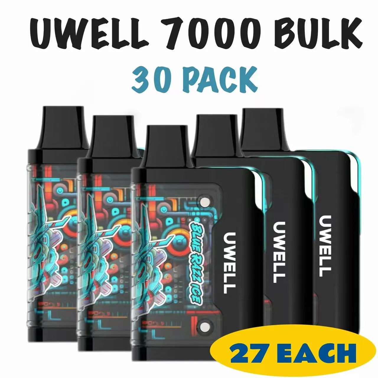 df6bb05fbe45a41251550139820f64b.jpg.webp UWELL 7000 30 Pack - Image 1
