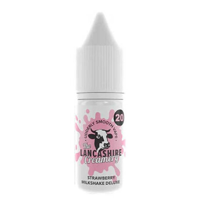 The Lancashire Creamery Strawberry Milkshake Deluxe e-liquid 5/10/20mg - AUS